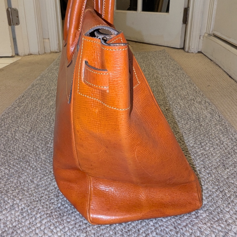 Custom Made Red Leather Purse - Picture 4 of 12
